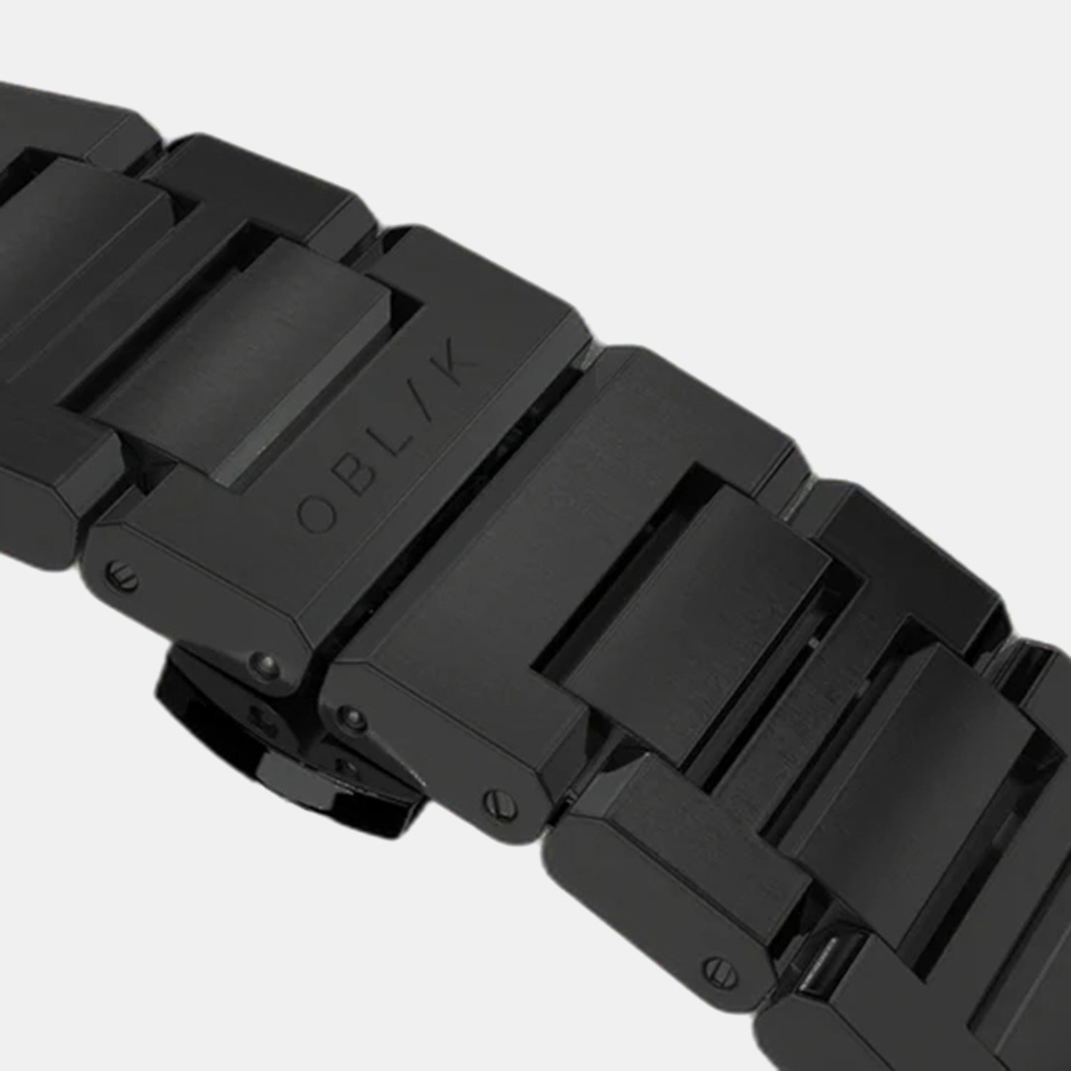 Men Quartz Black Dial Analog Stainless Steel Geome Sport Stealth Watch