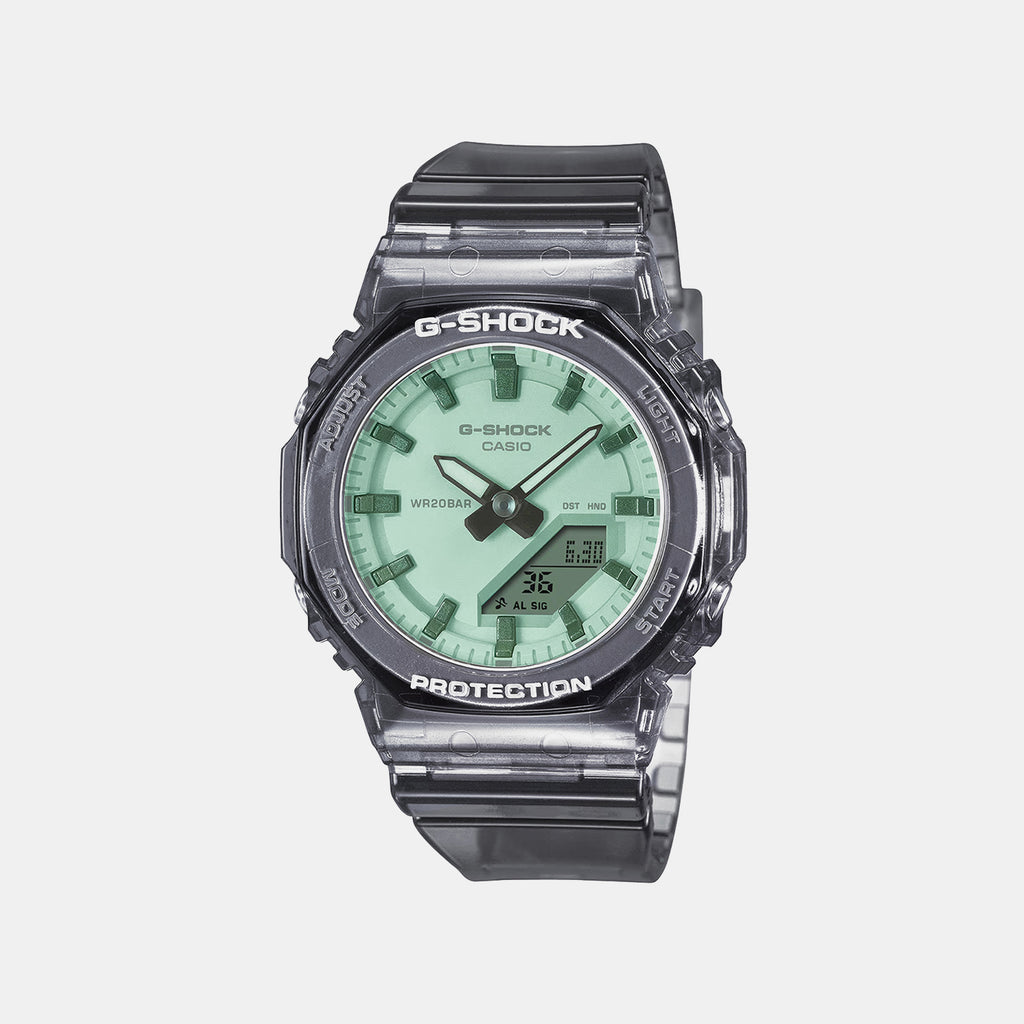 G-Shock Women Quartz Green Dial Analog-Digital Resin Watch G1822