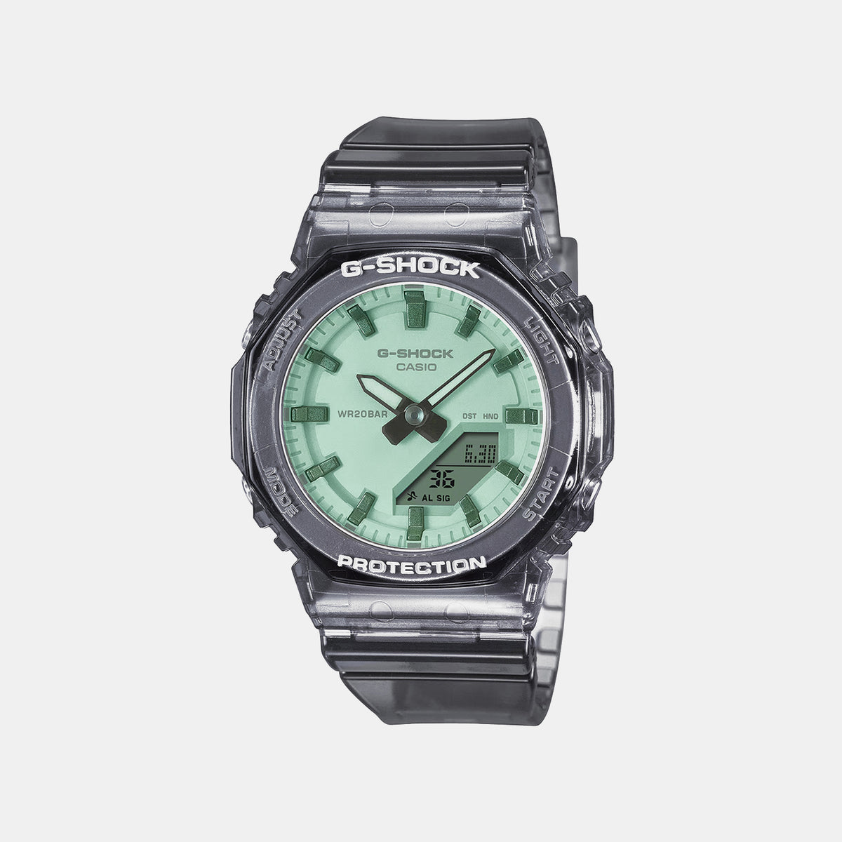 G-Shock Women Quartz Green Dial Analog-Digital Resin Watch G1822
