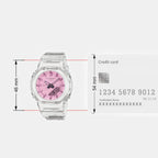 G-Shock Women Quartz Pink Dial Analog-Digital Resin Watch G1823