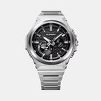 G-Shock Men Solar Black Dial Analog Stainless Steel Watch G1770