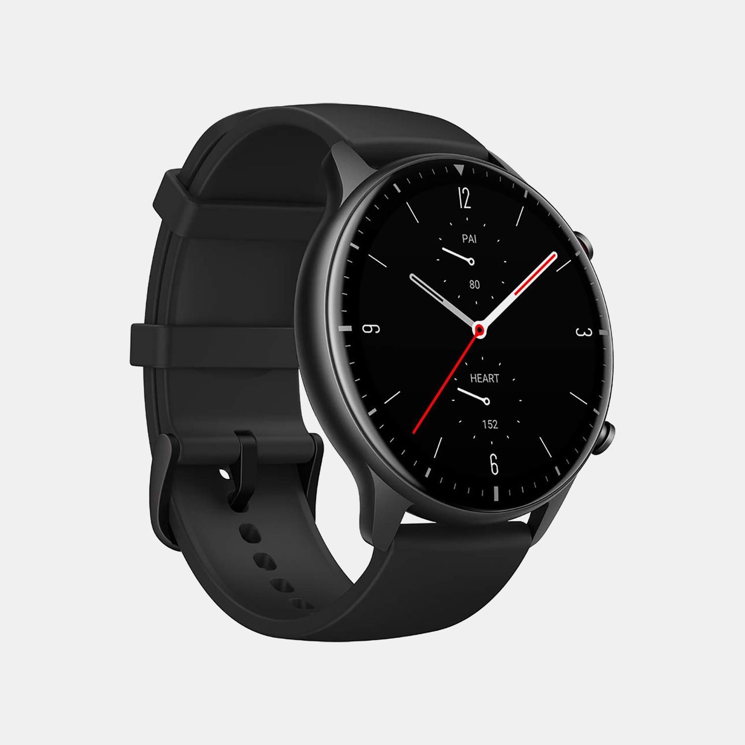 Gtr Men Quartz Black Dial Digital Silicone Watch Gtr2 Sports Black