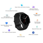 Gtr Men Quartz Black Dial Digital Silicone Watch Gtr2 Sports Black