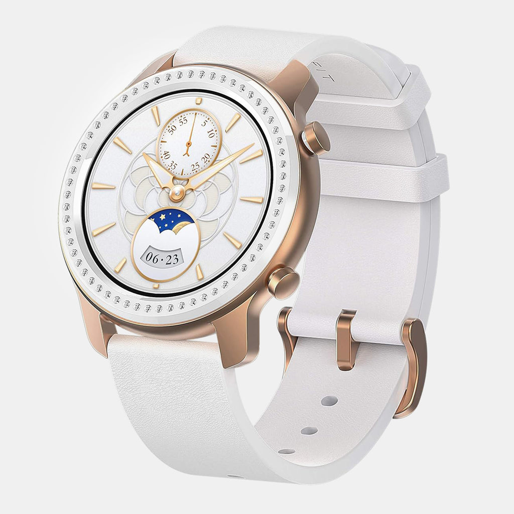 Gtr Women Quartz Rose Gold Dial Digital Silicone Watch Gtr 42 Mm Glitter