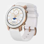 Gtr Women Quartz Rose Gold Dial Digital Silicone Watch Gtr 42 Mm Glitter