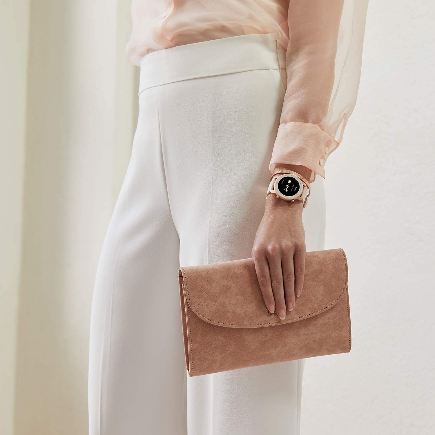 Gtr Women Quartz Pink Dial Digital Silicone Watch Gtr 42 Mm Pink