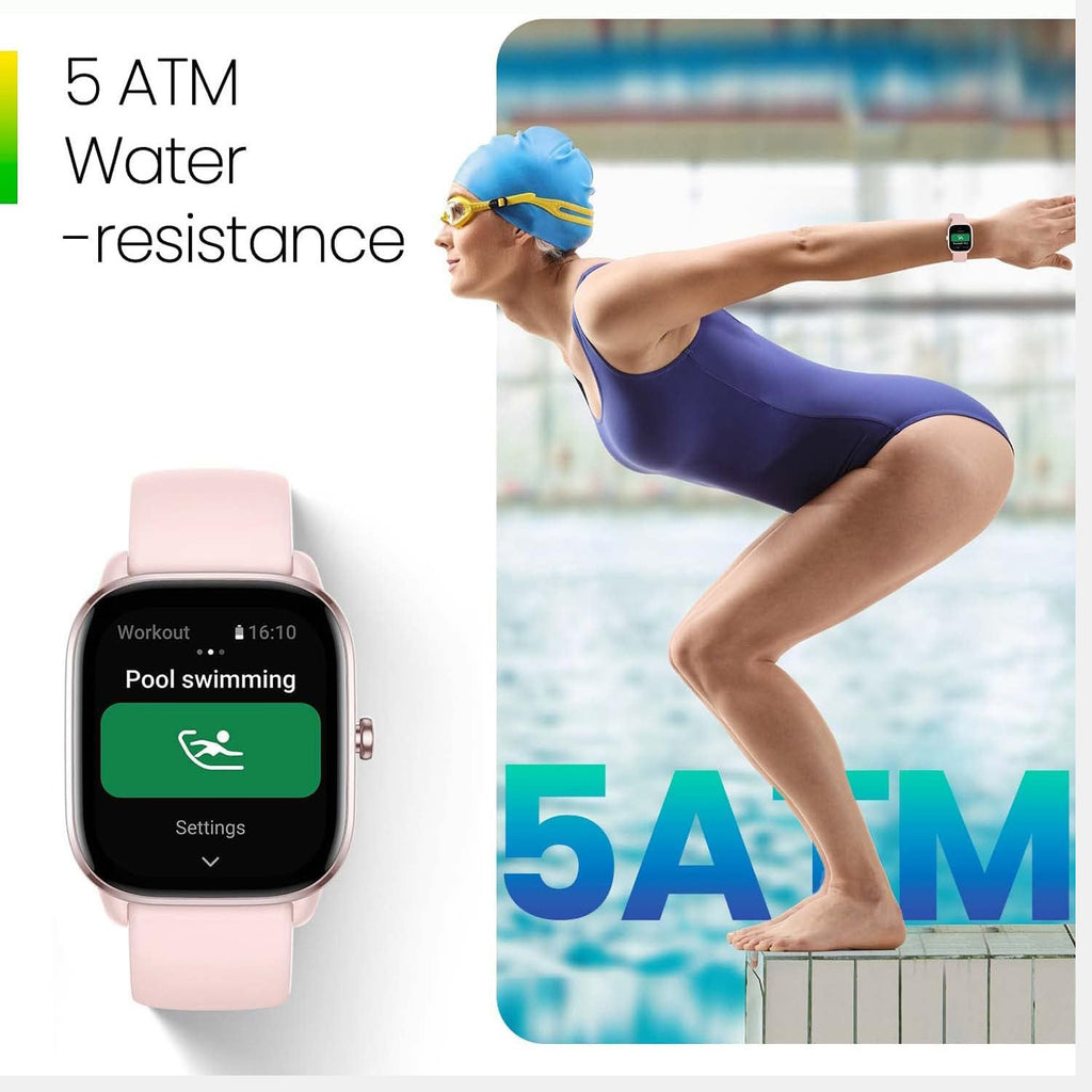 Gts Unisex Quartz Pink Dial Digital Silicone Watch Gts 4 Mini Flamingo Pink