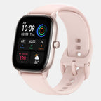 Gts Unisex Quartz Pink Dial Digital Silicone Watch Gts 4 Mini Flamingo Pink