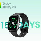 Gts Unisex Quartz Black Dial Digital Silicone Watch Gts 4 Mini Midnight Black