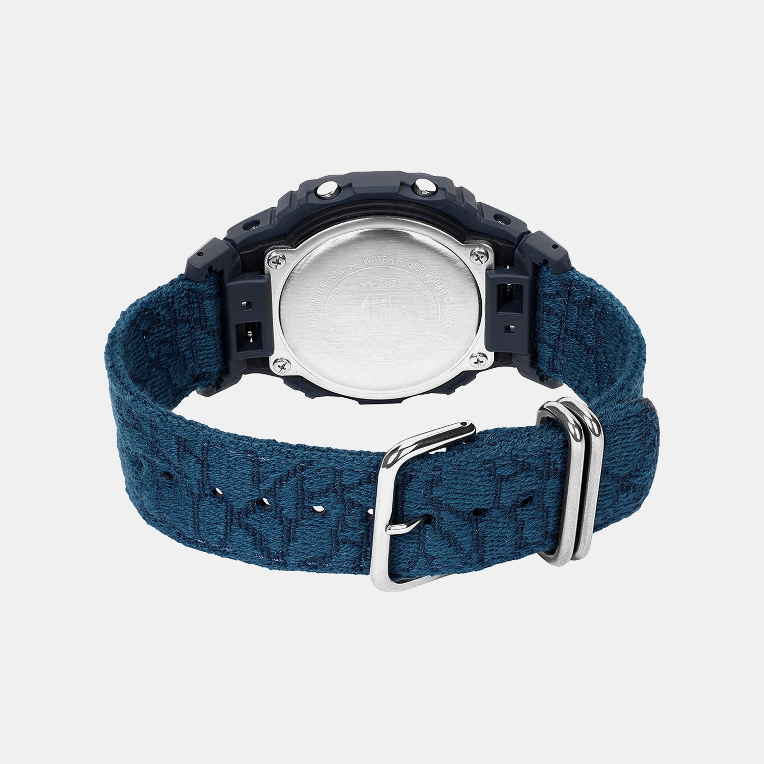 G-Shock Men Quartz Black Dial Digital Fabric Watch G1803