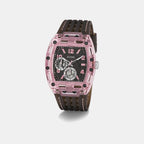 Gt Sporting Pink Men Quartz Black Dial Analog Plastic GW0032G3
