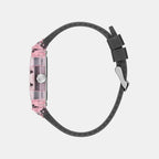 Gt Sporting Pink Men Quartz Black Dial Analog Plastic GW0032G3