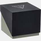 Guess Stainless Steel Round watch