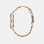 Guess Women Round Two Tone watch