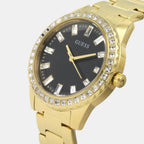 Guess Stainless Steel Round watch