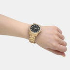 Guess 38 mm Gold Quartz watch