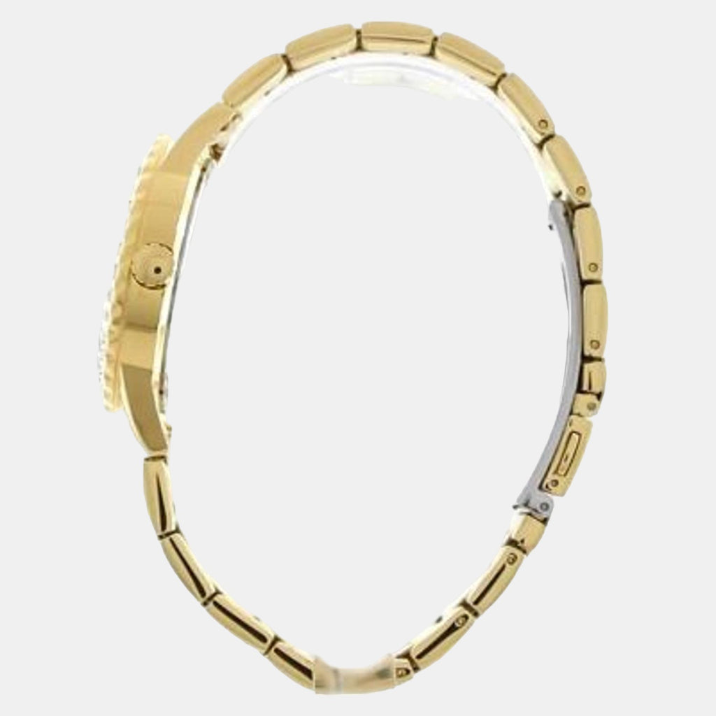 Women Quartz Black Dial Analog Stainless Steel Watch GW0111L2