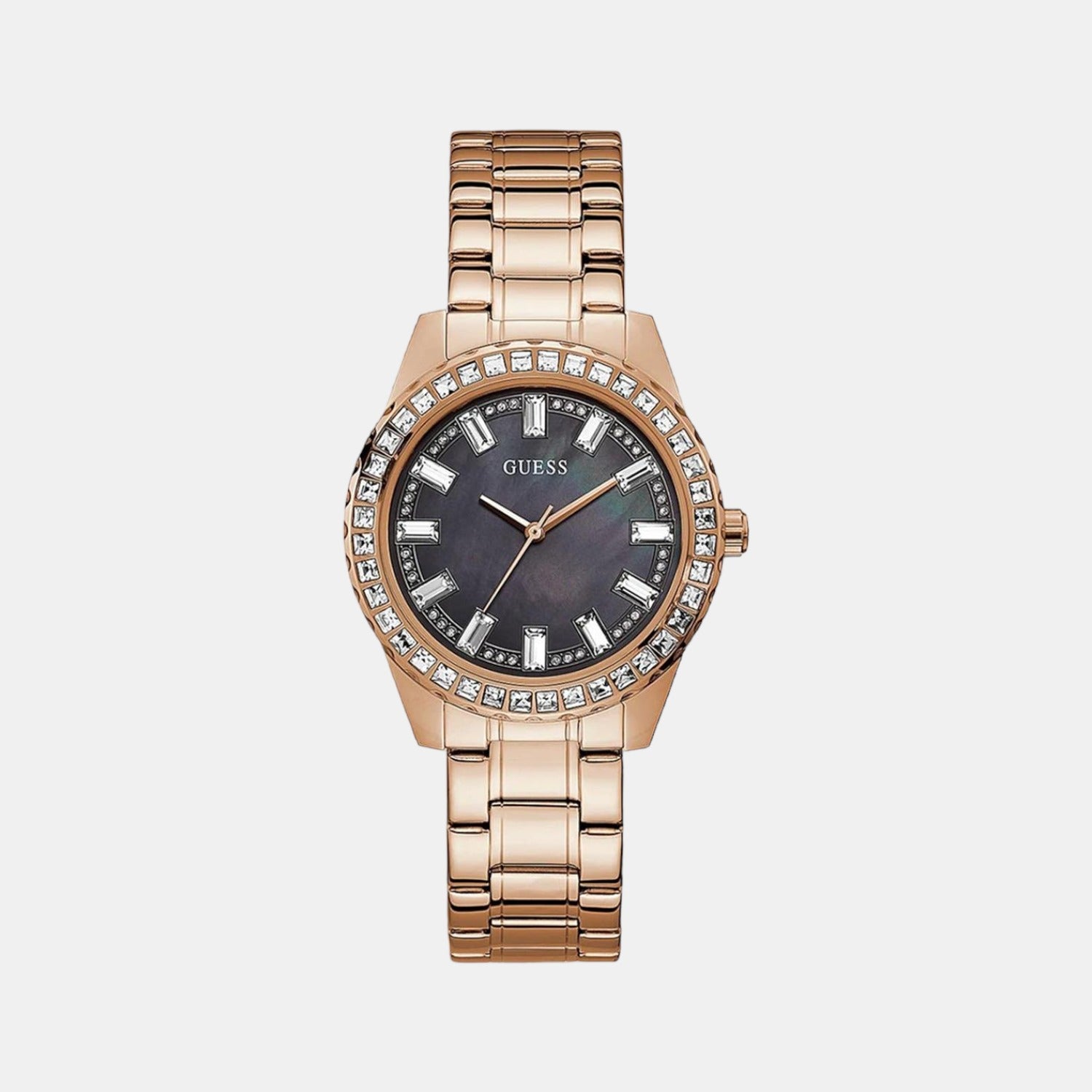 Guess Round Two Tone Analog watch