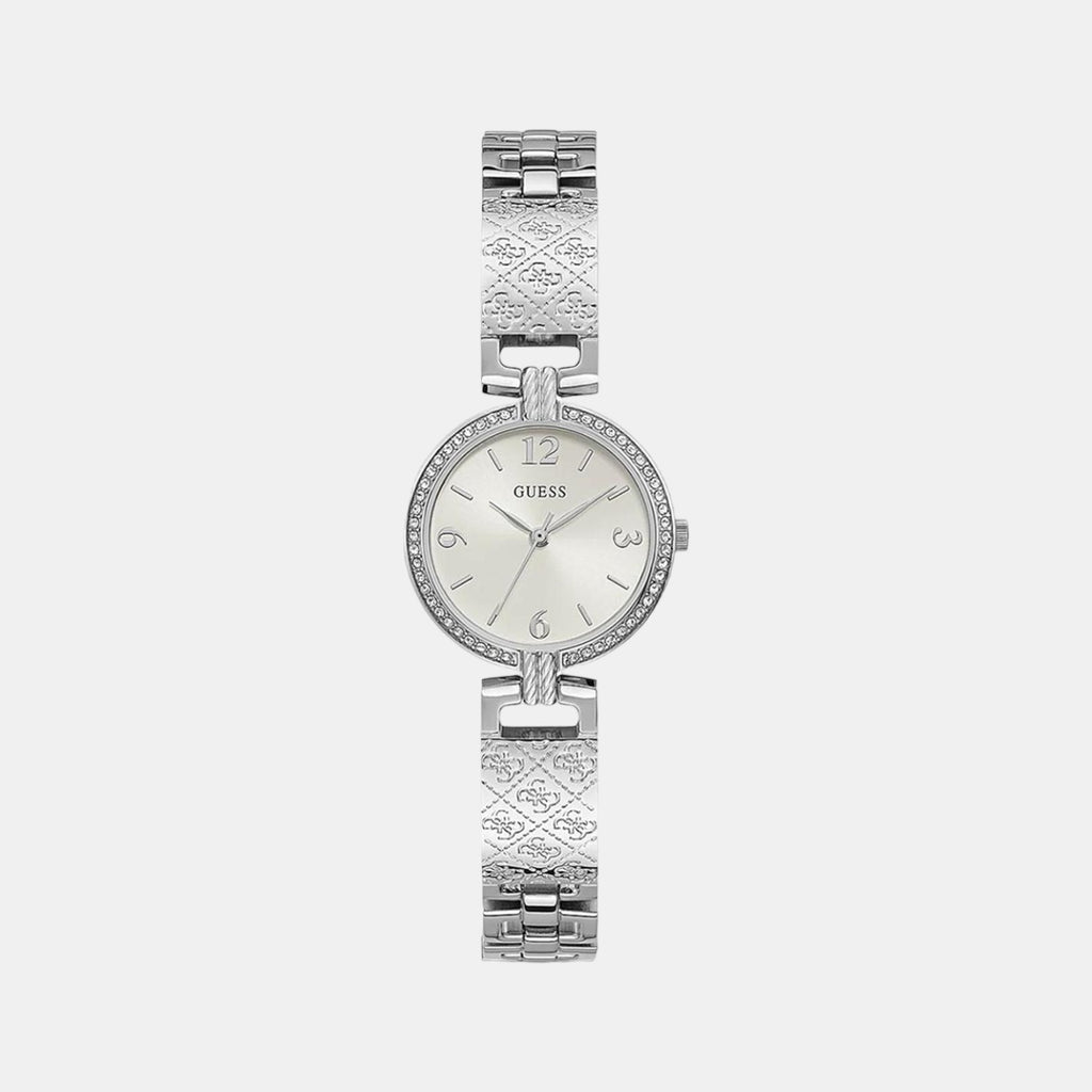 GC Round Silver Analog watch