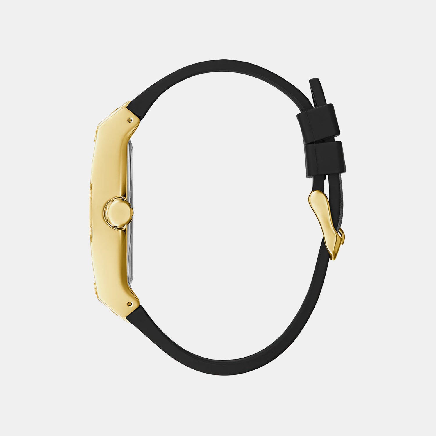 Phoenix Men Quartz Black Dial Multi-Function Leather Watch GW0202G1