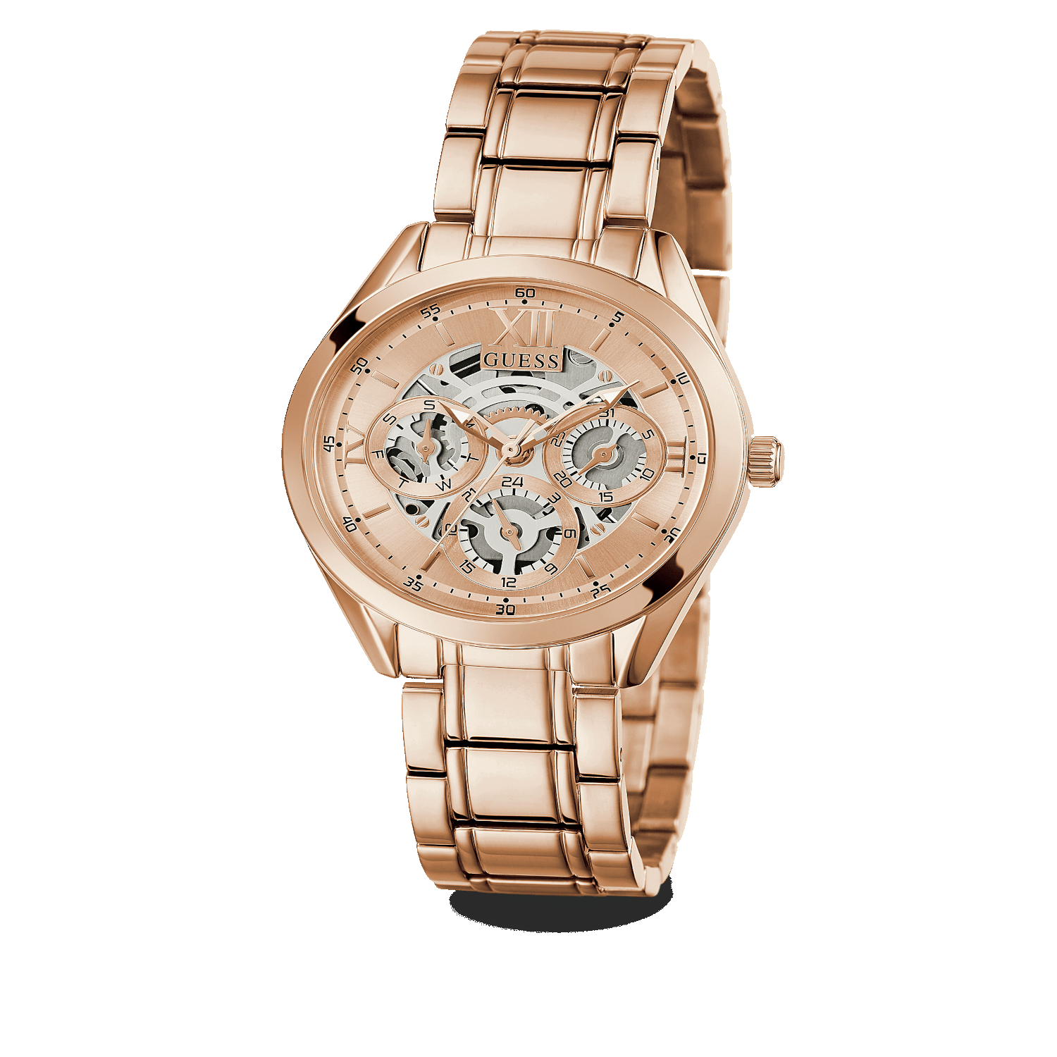 Guess Stainless Steel Beige watch