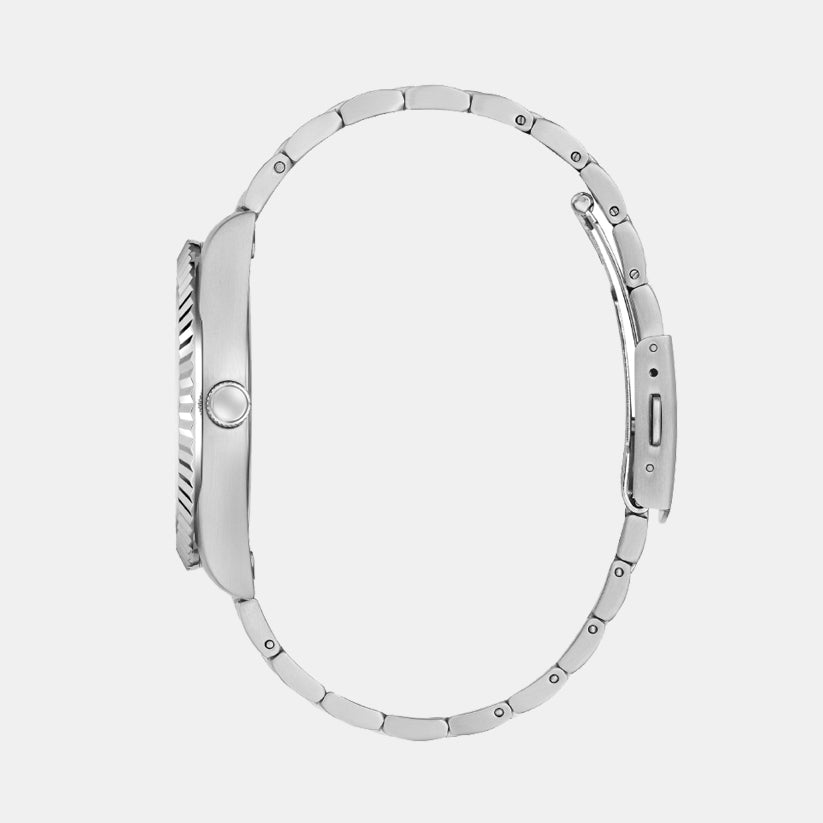 Guess Stainless Steel Round watch