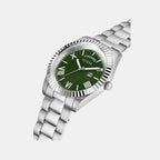 Guess Men Round Green watch