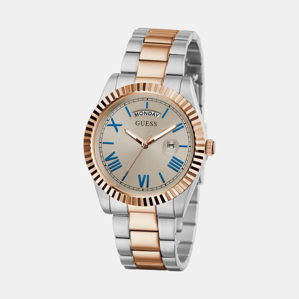 Guess Dress Men Quartz Grey Dial Analog Stainless Steel Watch GW0265G13