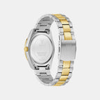 Guess Dress Men Quartz Champagne Dial Analog Stainless Steel Watch GW0265G14