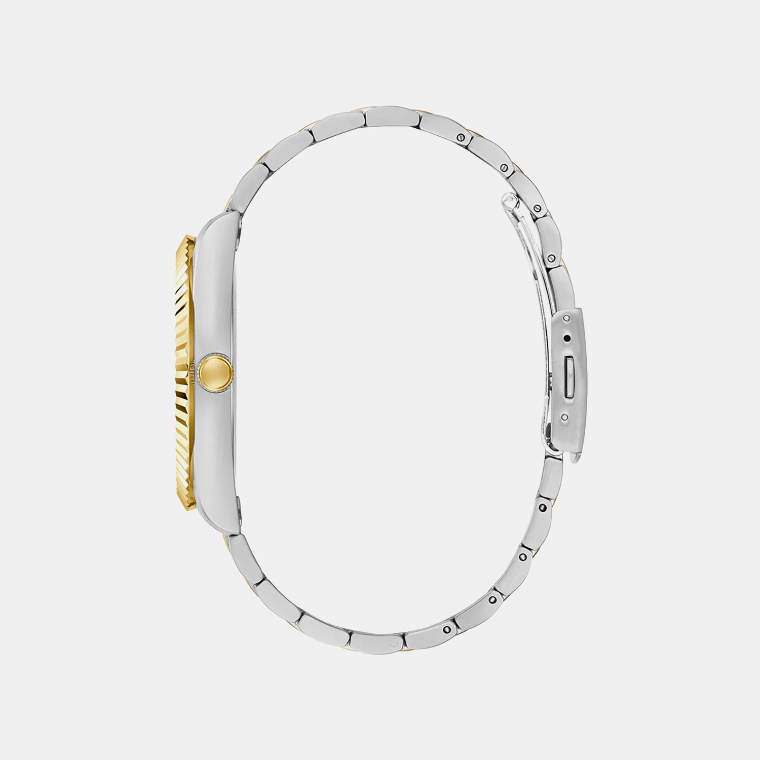 Guess Dress Men Quartz Champagne Dial Analog Stainless Steel Watch GW0265G14