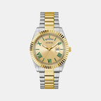 Guess Dress Men Quartz Champagne Dial Analog Stainless Steel Watch GW0265G14