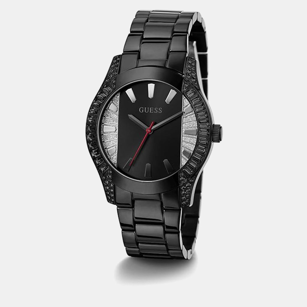 Guess Trend Women Quartz Black Dial Analog Stainless Steel Watch GW0305L1