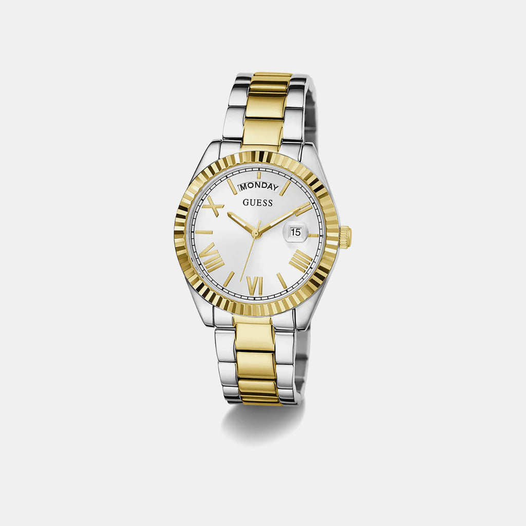 Gd Luna Women Quartz White Dial Analog Stainless Steel GW0308L6