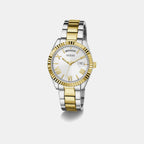 Gd Luna Women Quartz White Dial Analog Stainless Steel GW0308L6