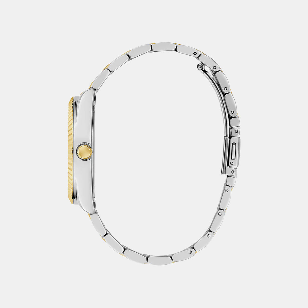 Gd Luna Women Quartz White Dial Analog Stainless Steel GW0308L6