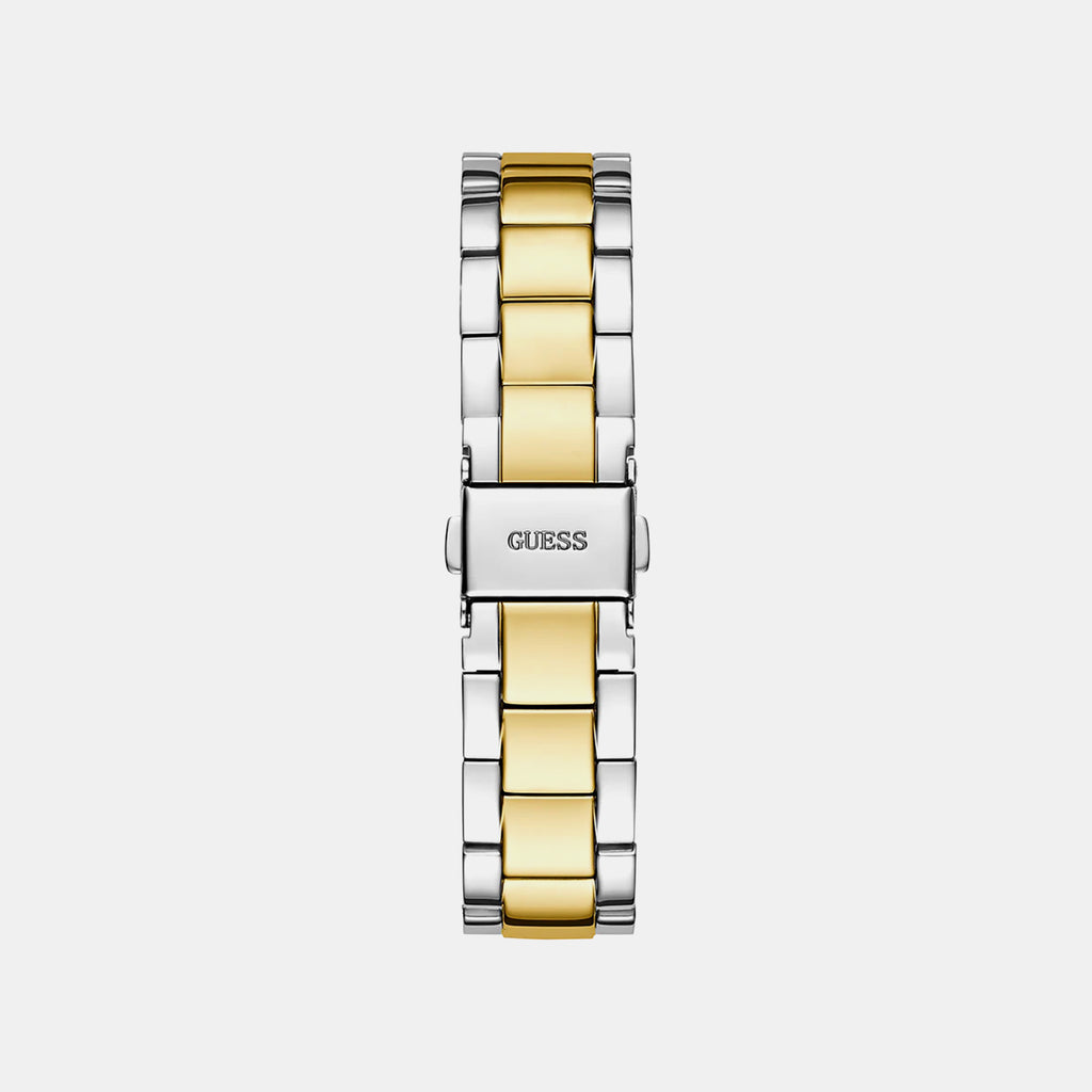Gd Luna Women Quartz White Dial Analog Stainless Steel GW0308L6