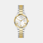 Guess Round White Analog watch