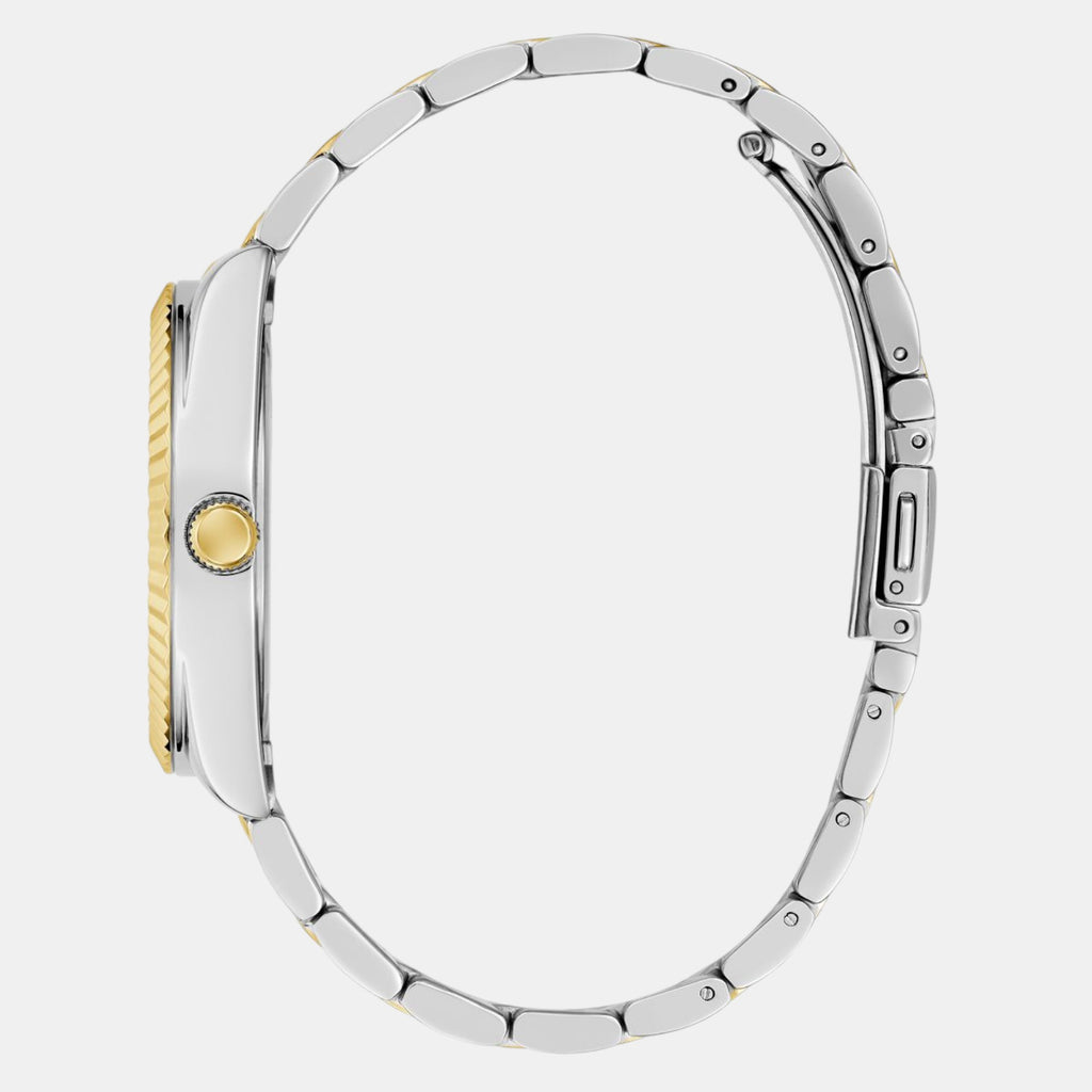 Guess Stainless Steel Round watch