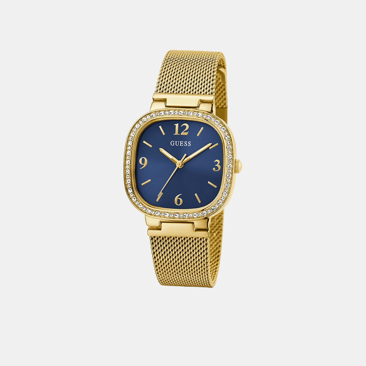 Gd Tapestry Women Quartz Blue Dial Analog Stainless Steel Watch Gw0354L6