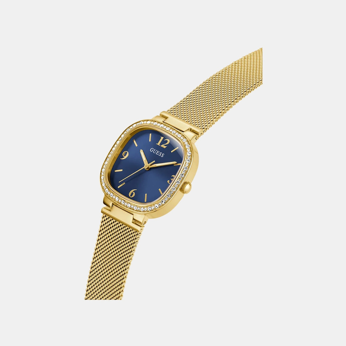 Gd Tapestry Women Quartz Blue Dial Analog Stainless Steel Watch Gw0354L6