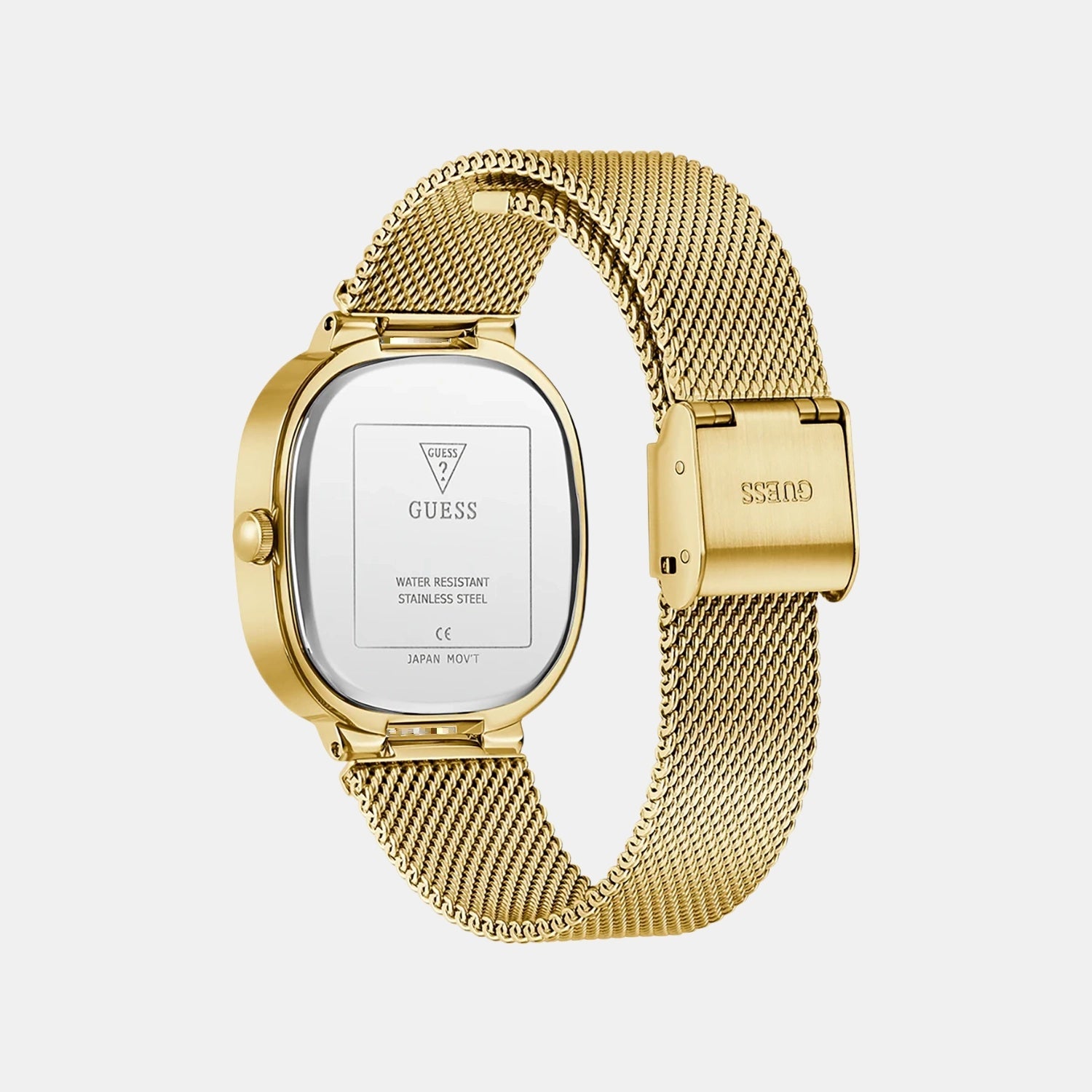 Dress Women Quartz Blue Dial Analog Mesh Watch GW0354L6