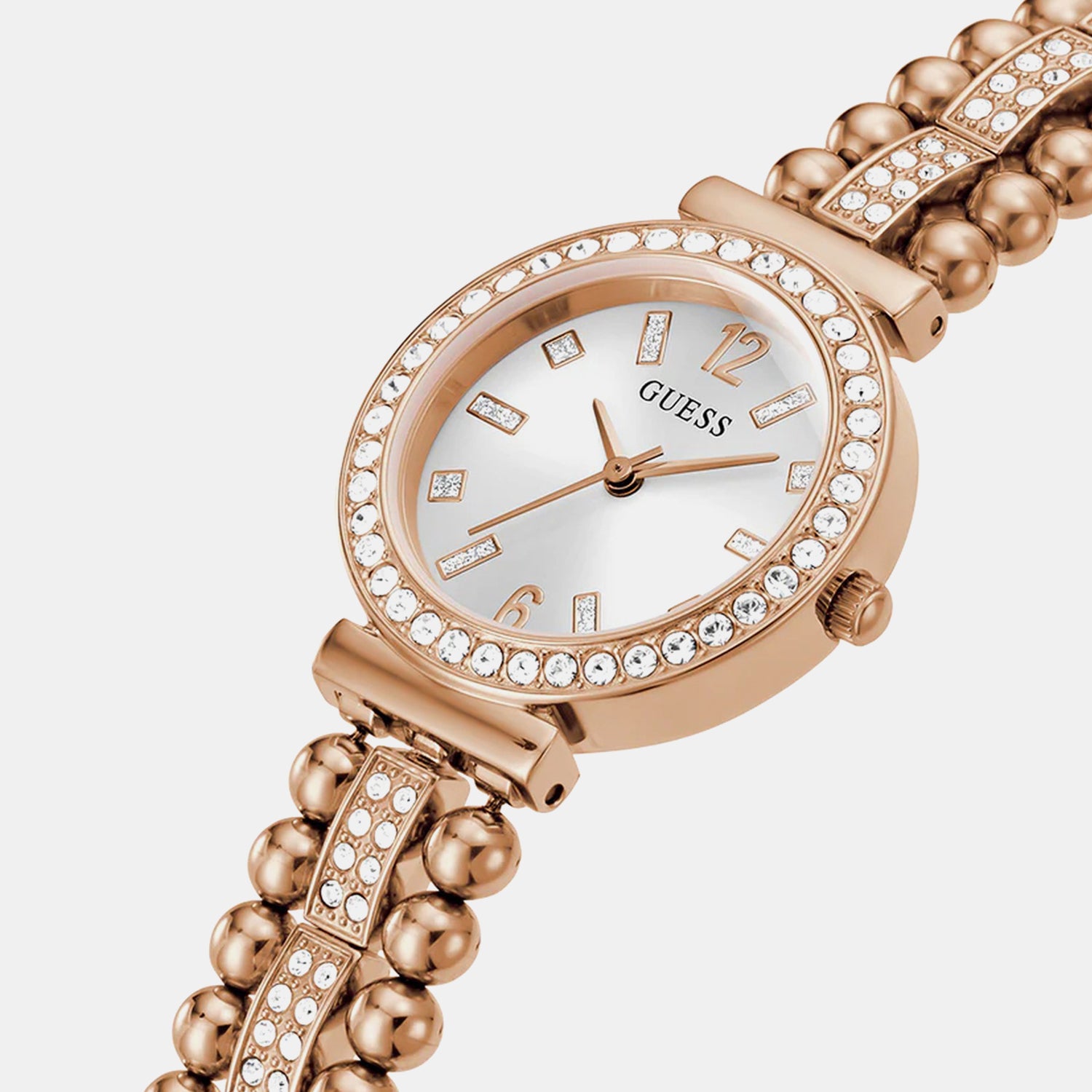 Gala Women Quartz White Dial Analog Stainless Steel Watch GW0401L3