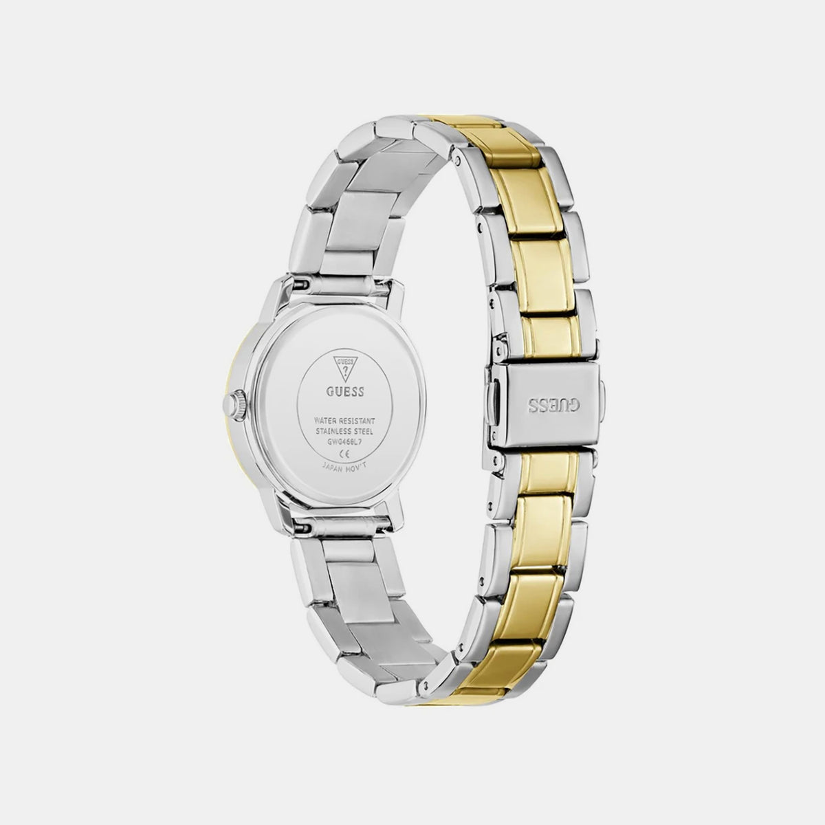 Women Quartz Green Dial Analog Stainless Steel Watch GW0468L7