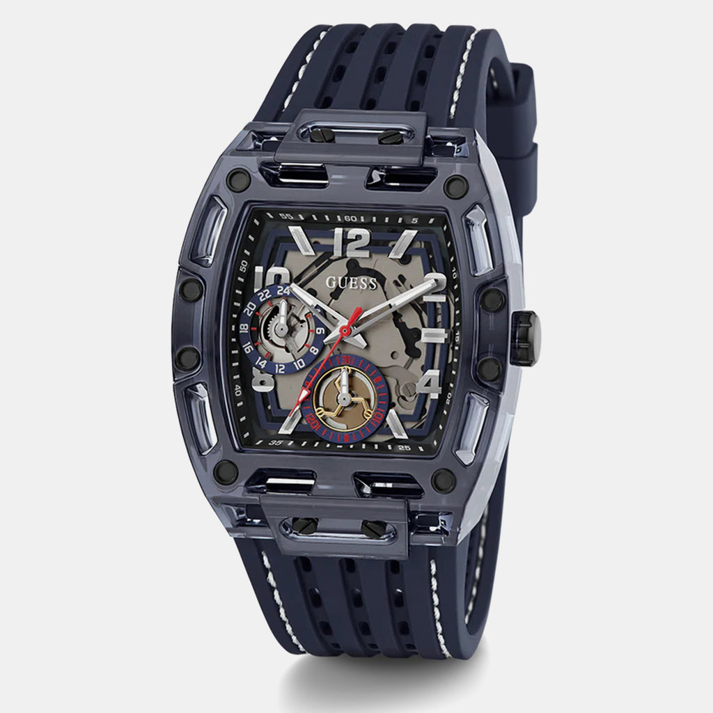Gt Phoenix Men Quartz Blue Dial Analog Stainless Steel GW0499G1