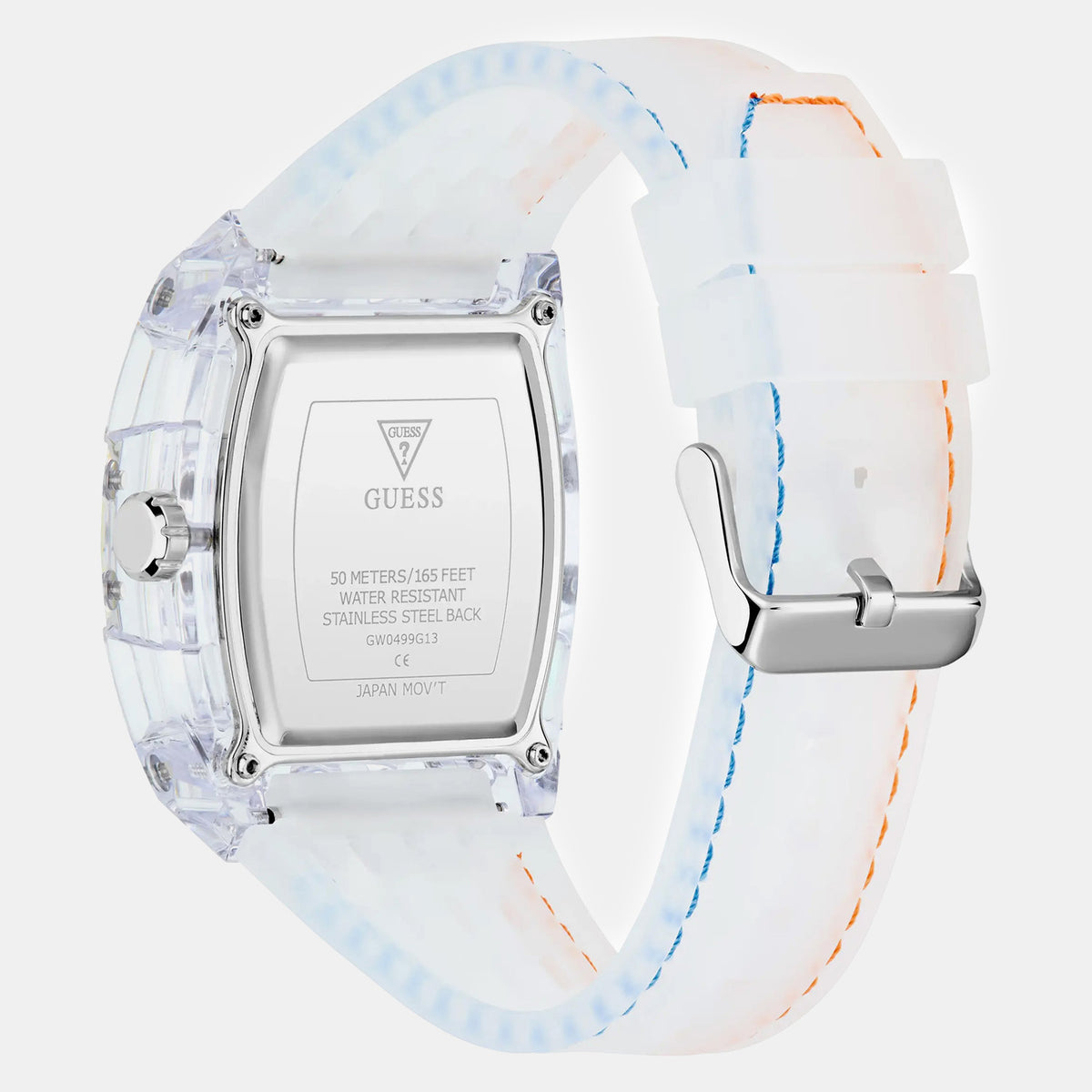 Gt Phoenix Men Quartz Multicolour Dial Multi-Function Silicone Watch Gw0499G13