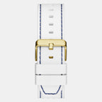 Trend Men Quartz Blue Dial Multi-Function Silicone Watch GW0499G6