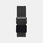 Legend Men Quartz Black Dial Analog Silicone Watch GW0500G2
