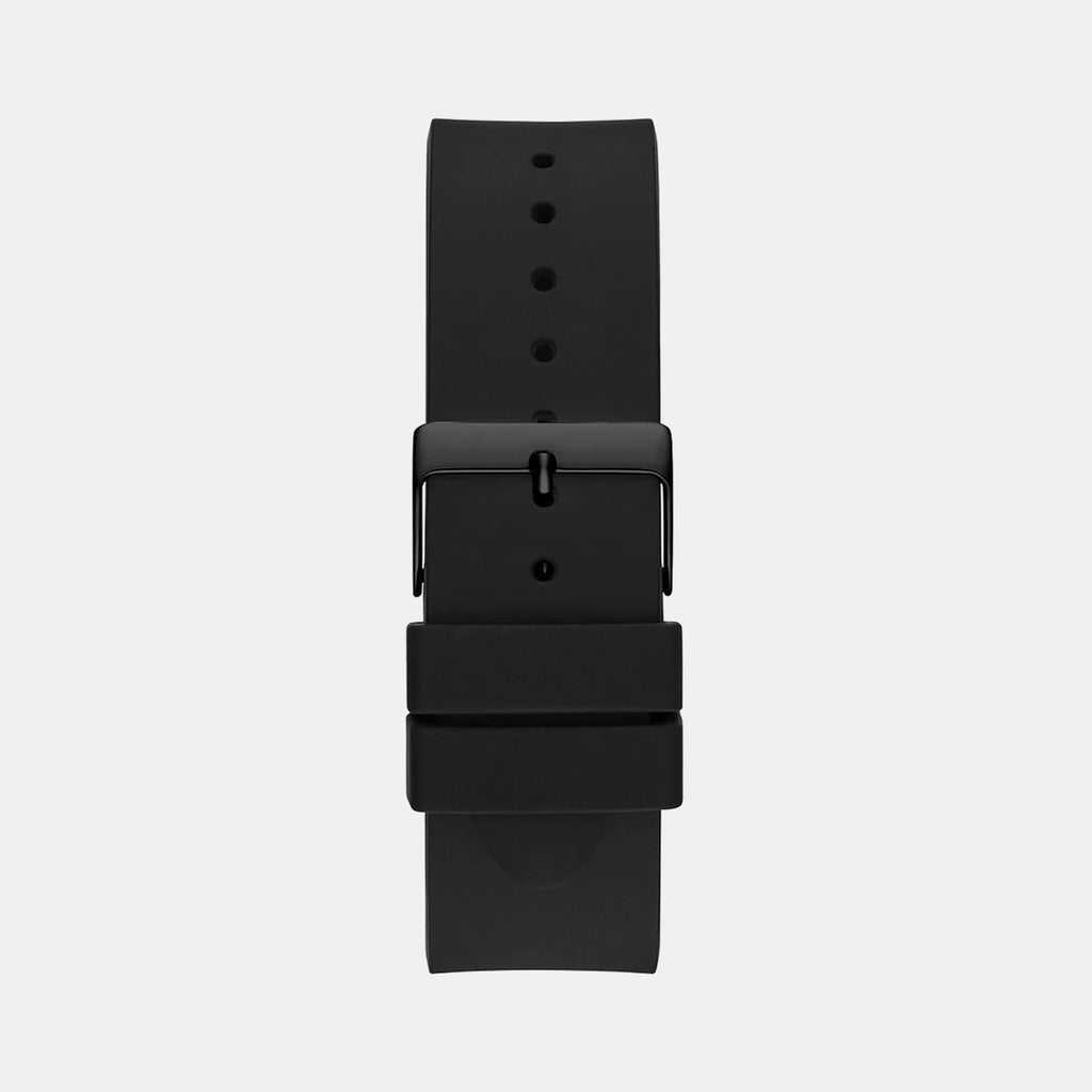 Idol Men Quartz Black Dial Analog Silicone Watch GW0503G3