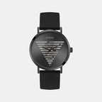 Idol Men Quartz Black Dial Analog Silicone Watch GW0503G3