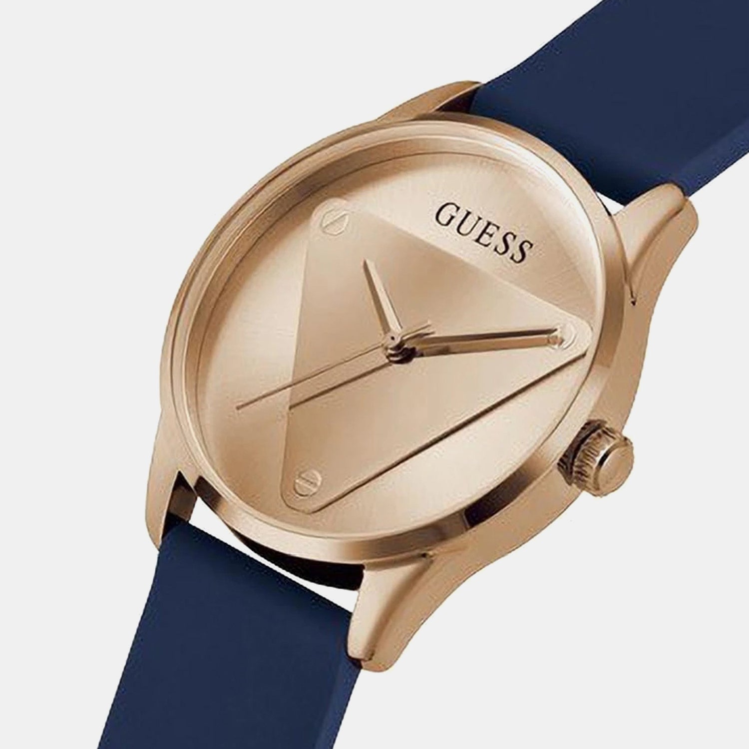 Gt Emblem Women Quartz Rose Gold Dial Analog Stainless Steel GW0509L1